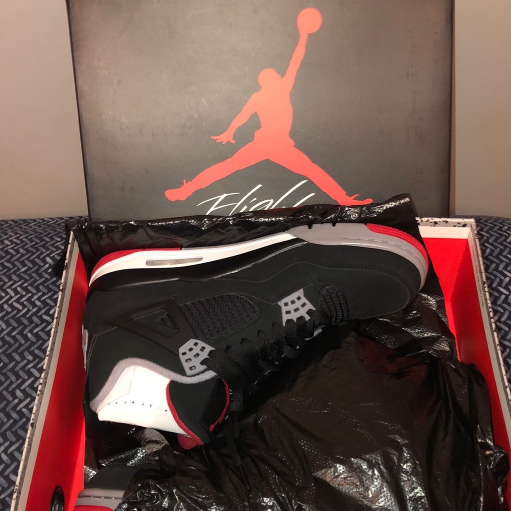 AIR JORDAN “BRED” 4’s RETRO